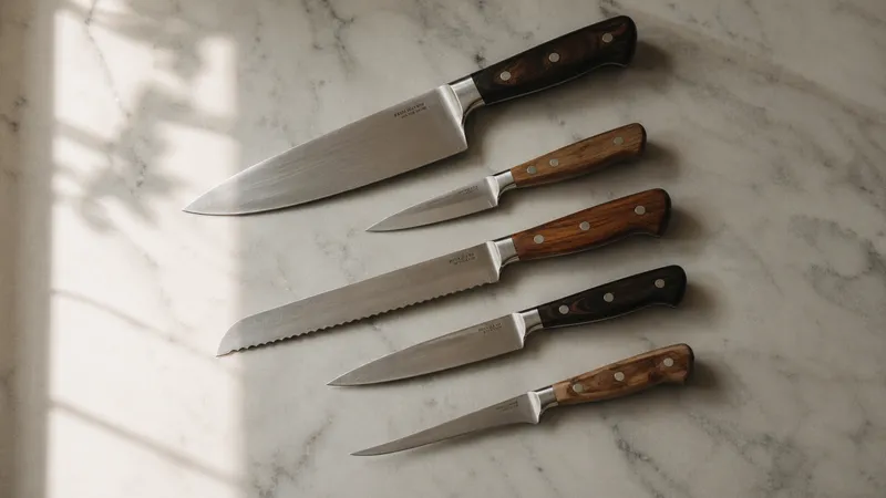 Five Knives, One Kitchen